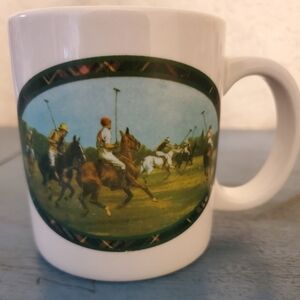 Ralph Lauren Polo Coffee Mug Vintage Rare